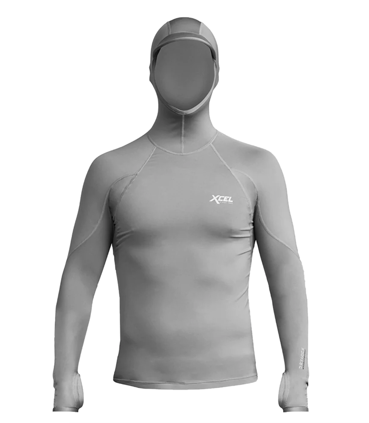 XCEL DRYLOCK HYDROPHOBIC HOODIE LONG SLEEVE UV