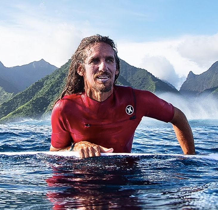 Rob Machado at Hurley HQ