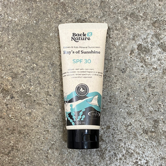 BACK TO NATURE RAY’S OF SUNSHINE SPF 30