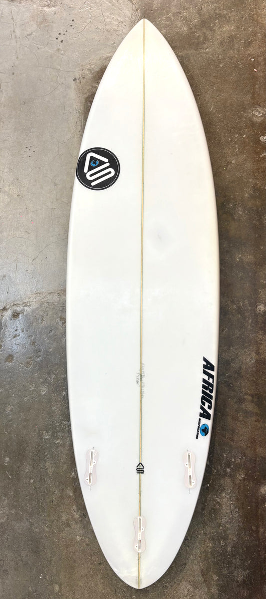AFRICA SURFBOARDS  -   GVW SHAPES   6'6   19 3/4   2 3/8   35.2L