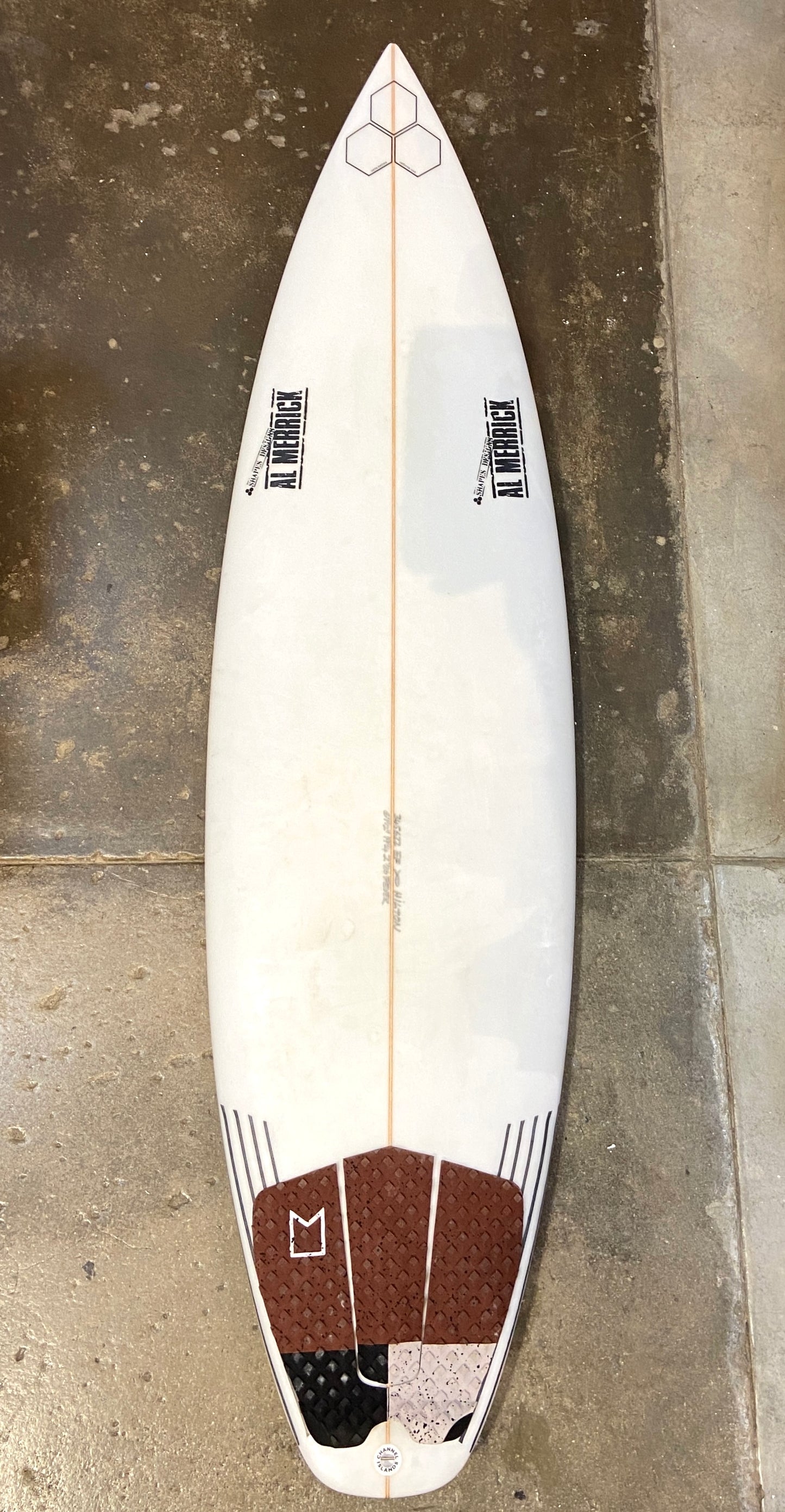 CHANNEL ISLANDS     FEVER   6'1/2"   19 1/4"    2 7/16"