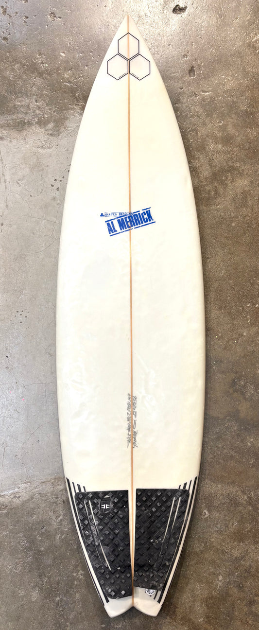 CHANNEL ISLANDS     OG FLYER   6'0"   18 3/4"    2 5/16"  27.9L