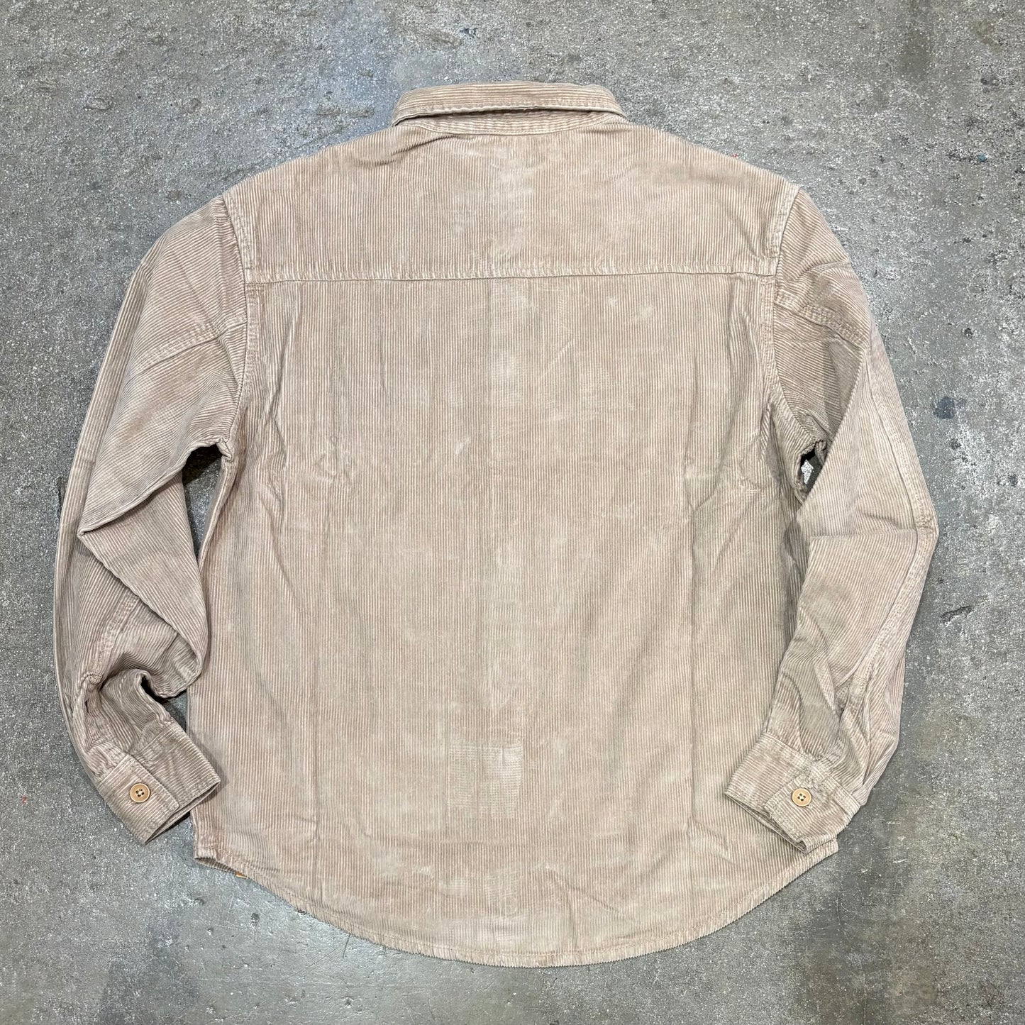 TCSS   Lazy Boy Cord Shirt - Taupe