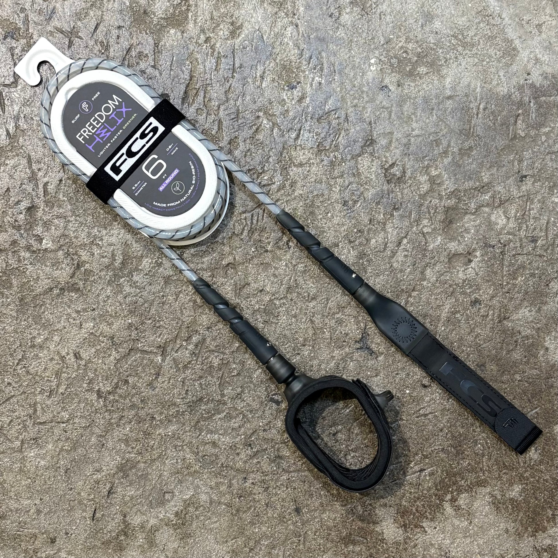 FCS Freedom Helix 6ft Leash | Surf Leashes at KISS Cape Town FCS Freedom Helix 6ft Leash | Surf Leashes at KISS Cape Town