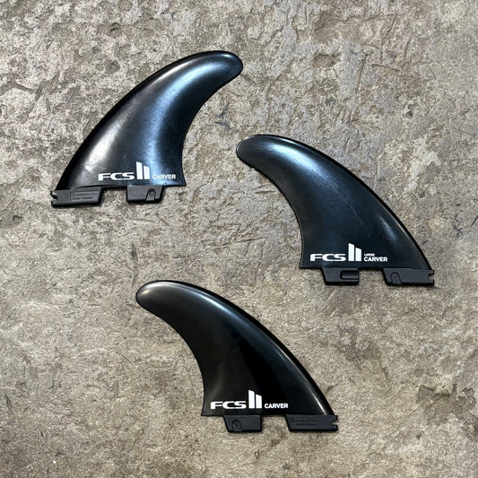 FCS II CARVER GLASS FLEX TRI FINS  
