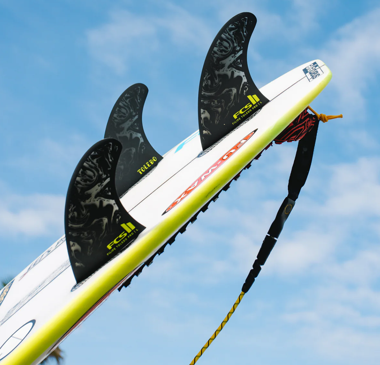 FCS II  FILIPE TOLEDO PG PRO TRI FIN SET