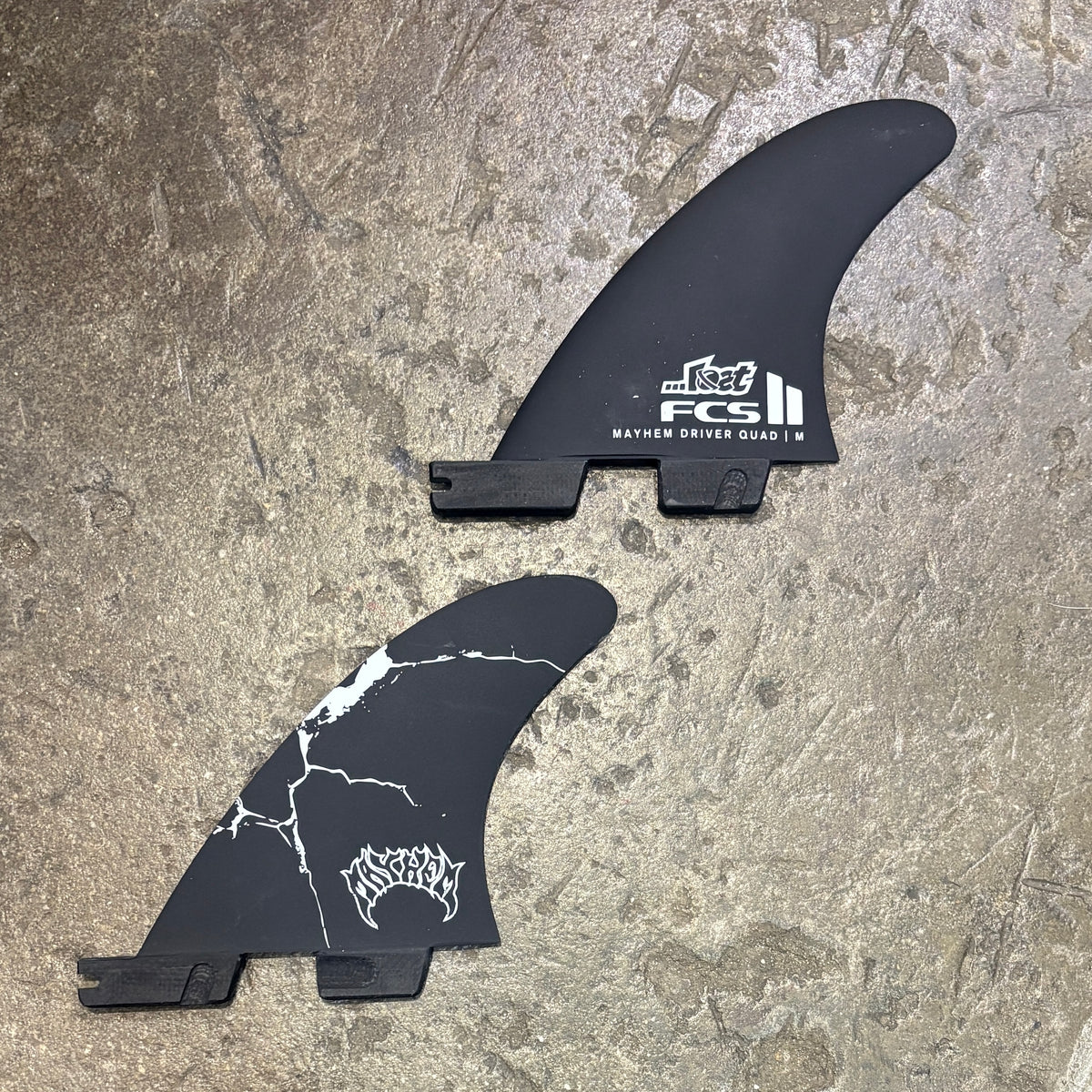 FCS II Mayhem Driver Quad Rear Fin Set