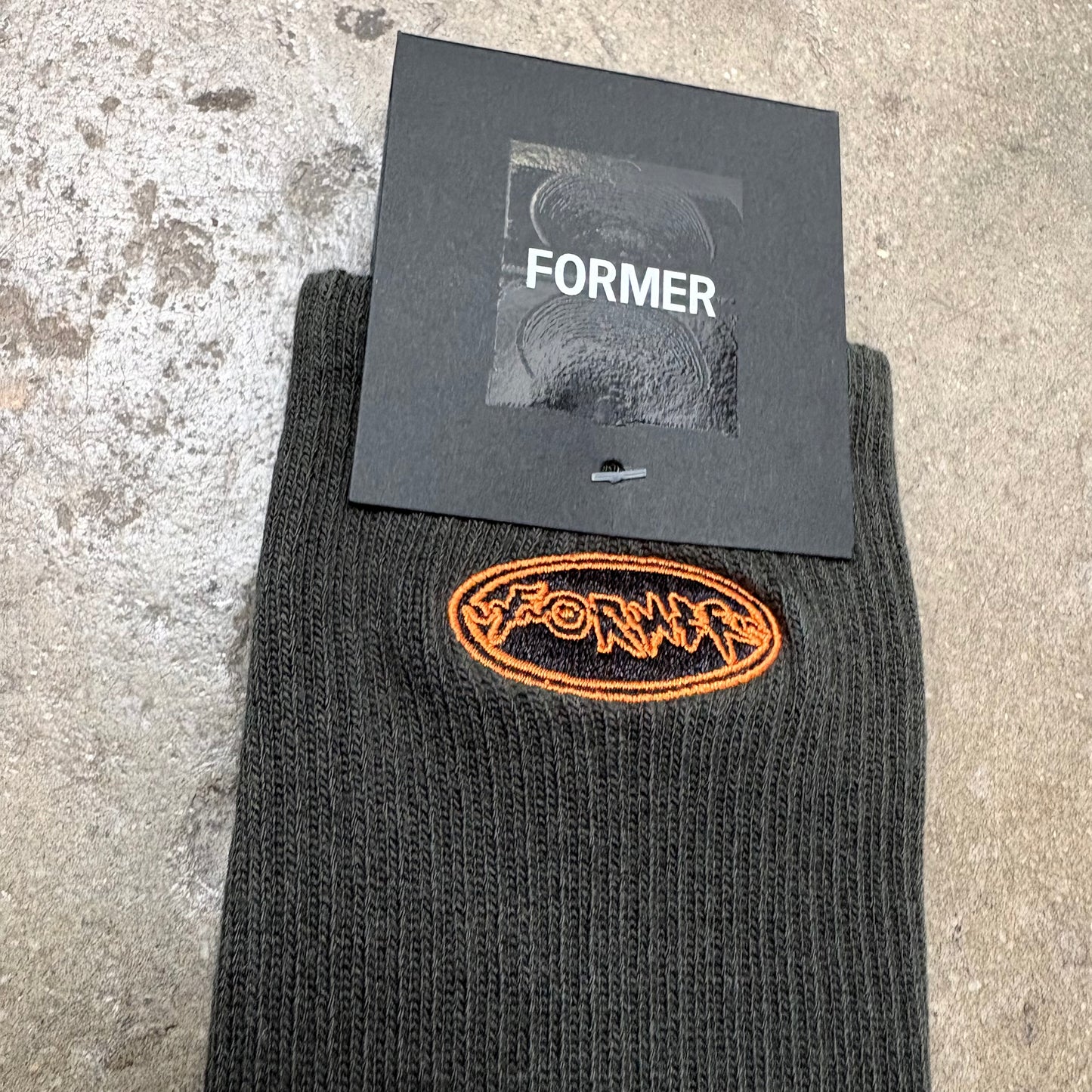 Former Flatline Sock – Washed Green