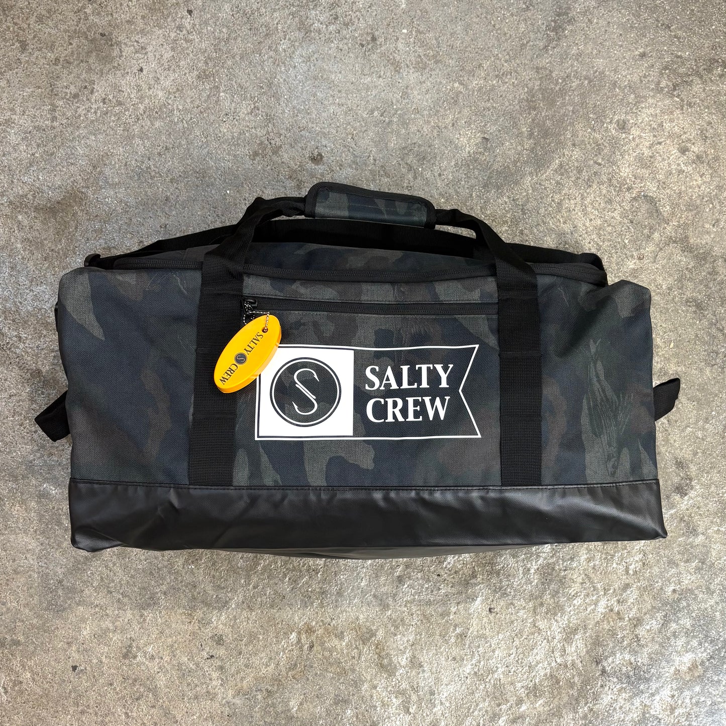 SALTY CREW   OFFSHORE BLACK DUFFLE