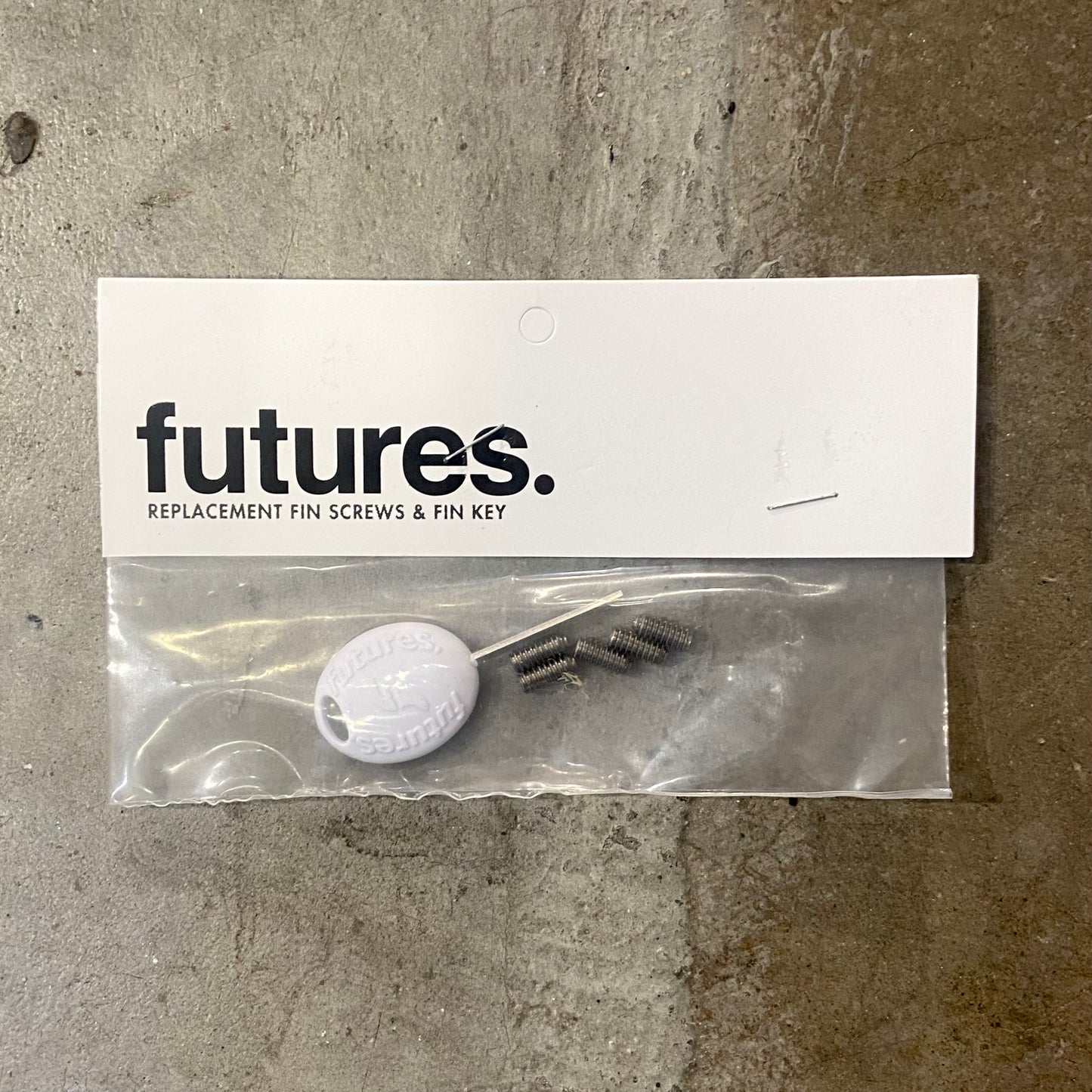 futures REPLACEMENT SCREWS & FIN KEY