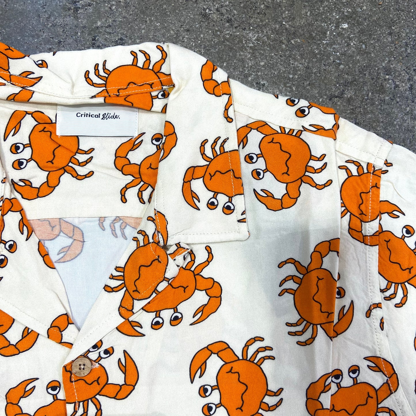 THE CRITICAL SLIDE SOCIETY    GERALD RESORT SHIRT