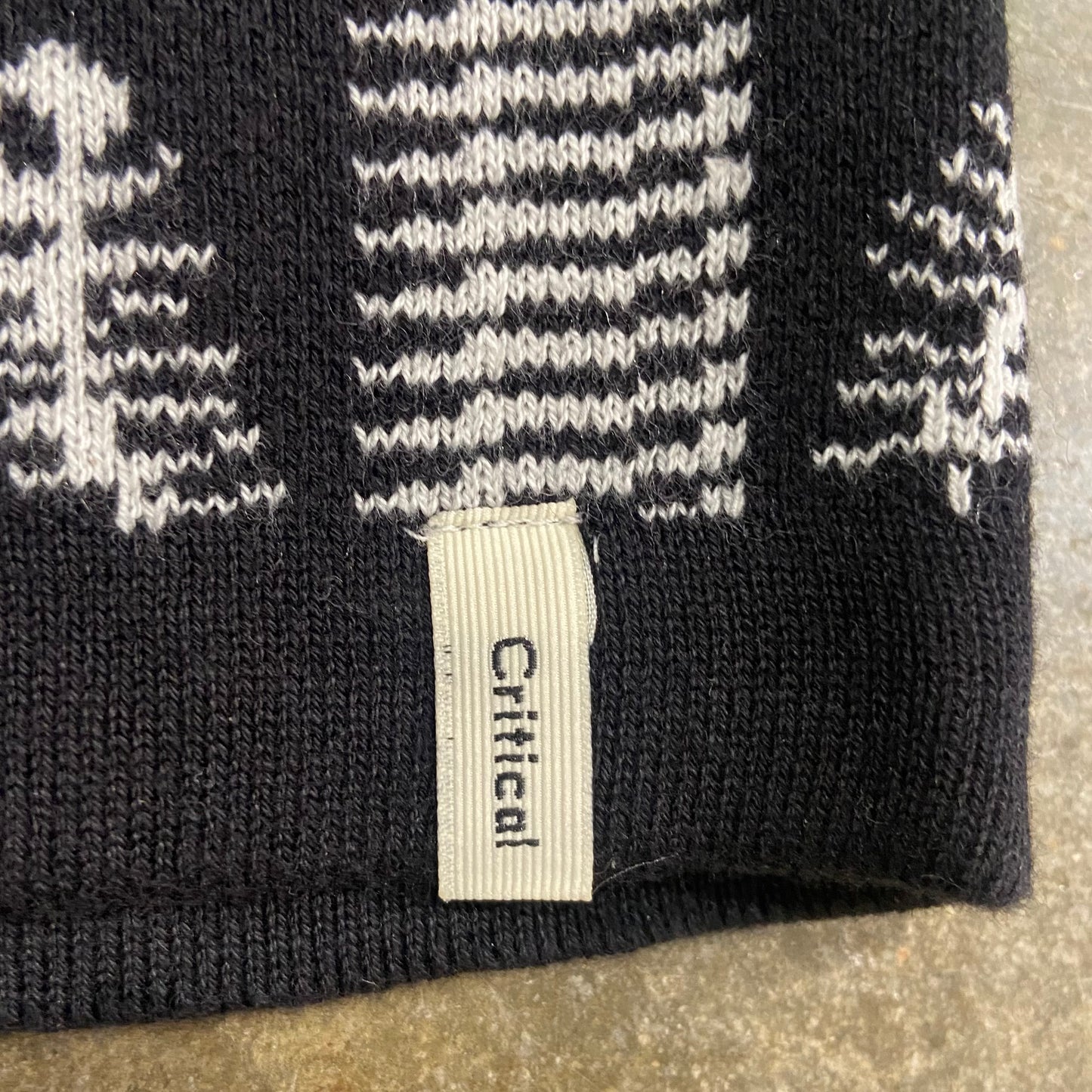 THE CRITICAL SLIDE SOCIETY      BONEYARD KNIT SHIRT