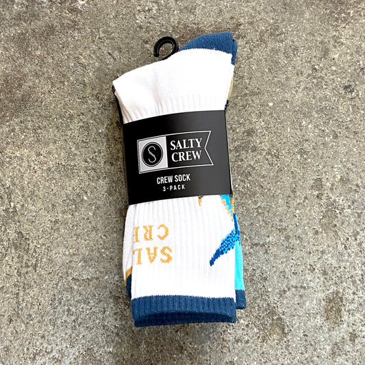 SALTY CREW TAILED SOCK 3 PACK
