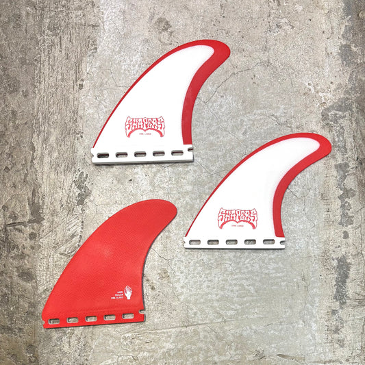 Shapers F.P.R Pro Glass Thruster Fin Set - Large