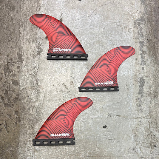 Shapers Global C.A.D Airlite Thruster Fins – Medium