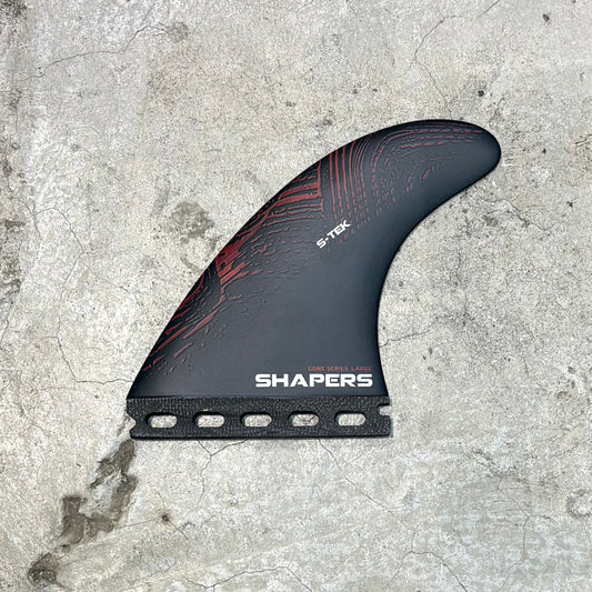 Shapers S-TEK Core Thruster Fin Set - Large