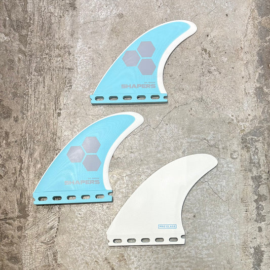 SHAPERS   AM Pro-Glass Thruster Fin Set - Medium