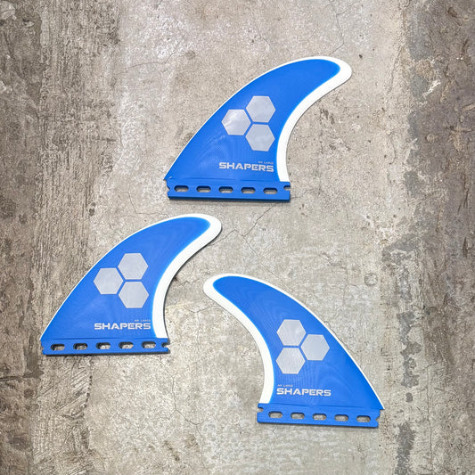 Shapers AM Pro-Glass Thruster Fin Set - Large