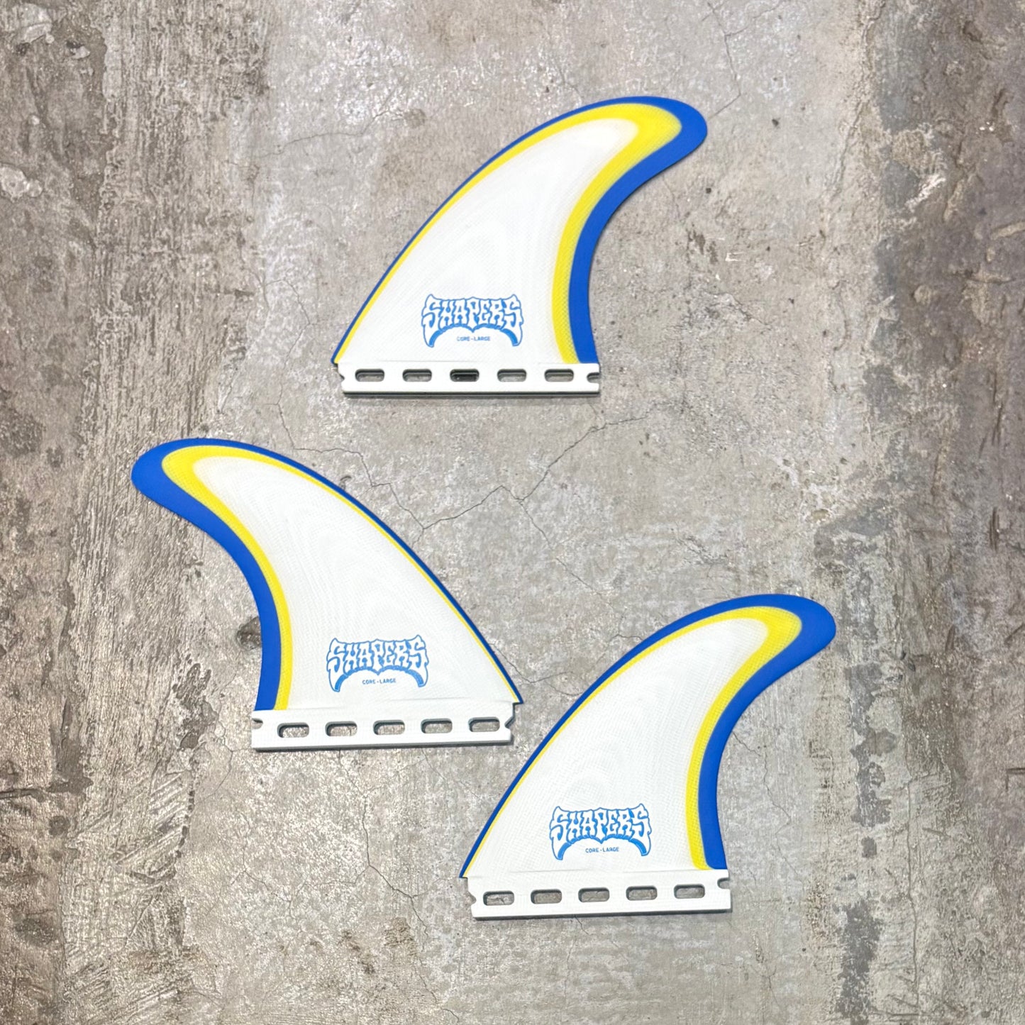 Shapers AM Pro-Glass Thruster Fin Set - Large