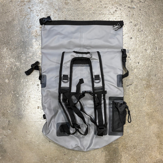 Rugged Life 40L Dry & Compression Bag Backpack – Grey