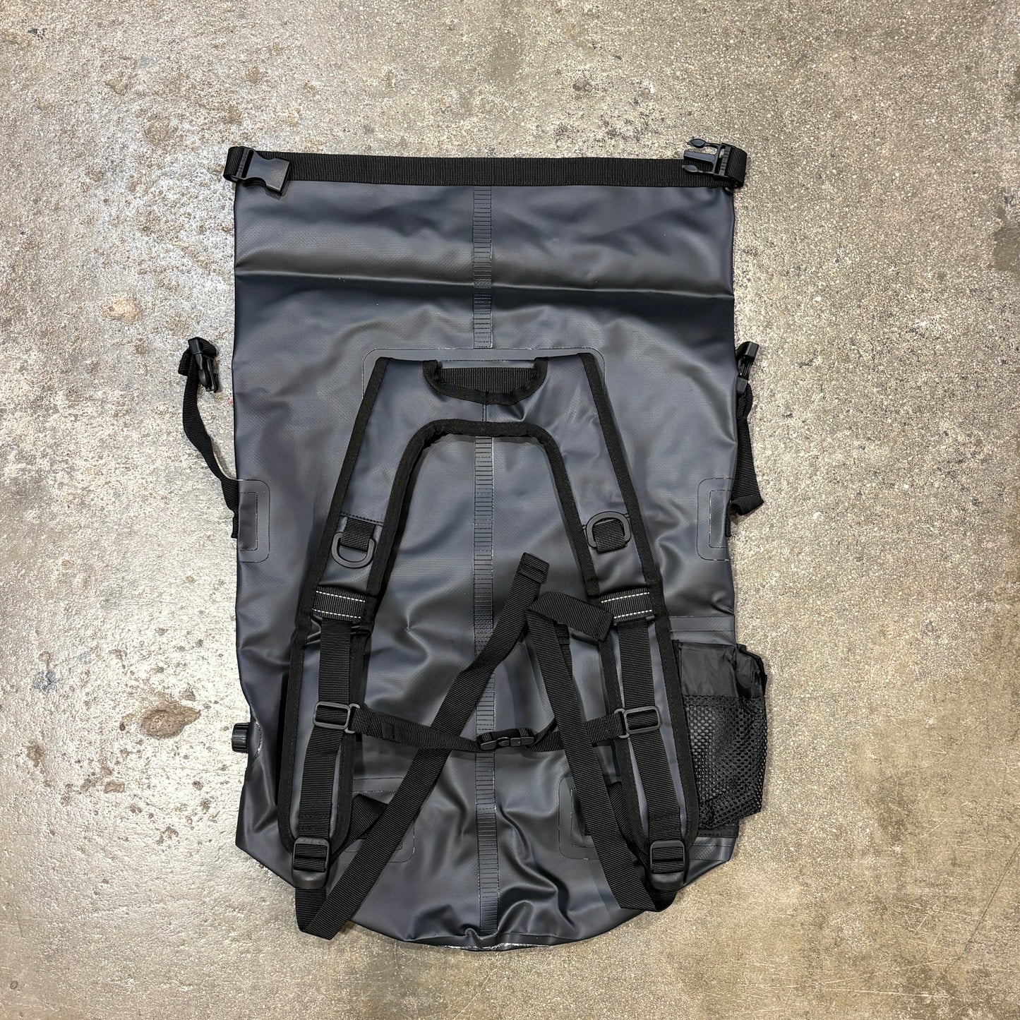 Rugged Life 40L Dry & Compression Bag Backpack – Heavy Duty Black