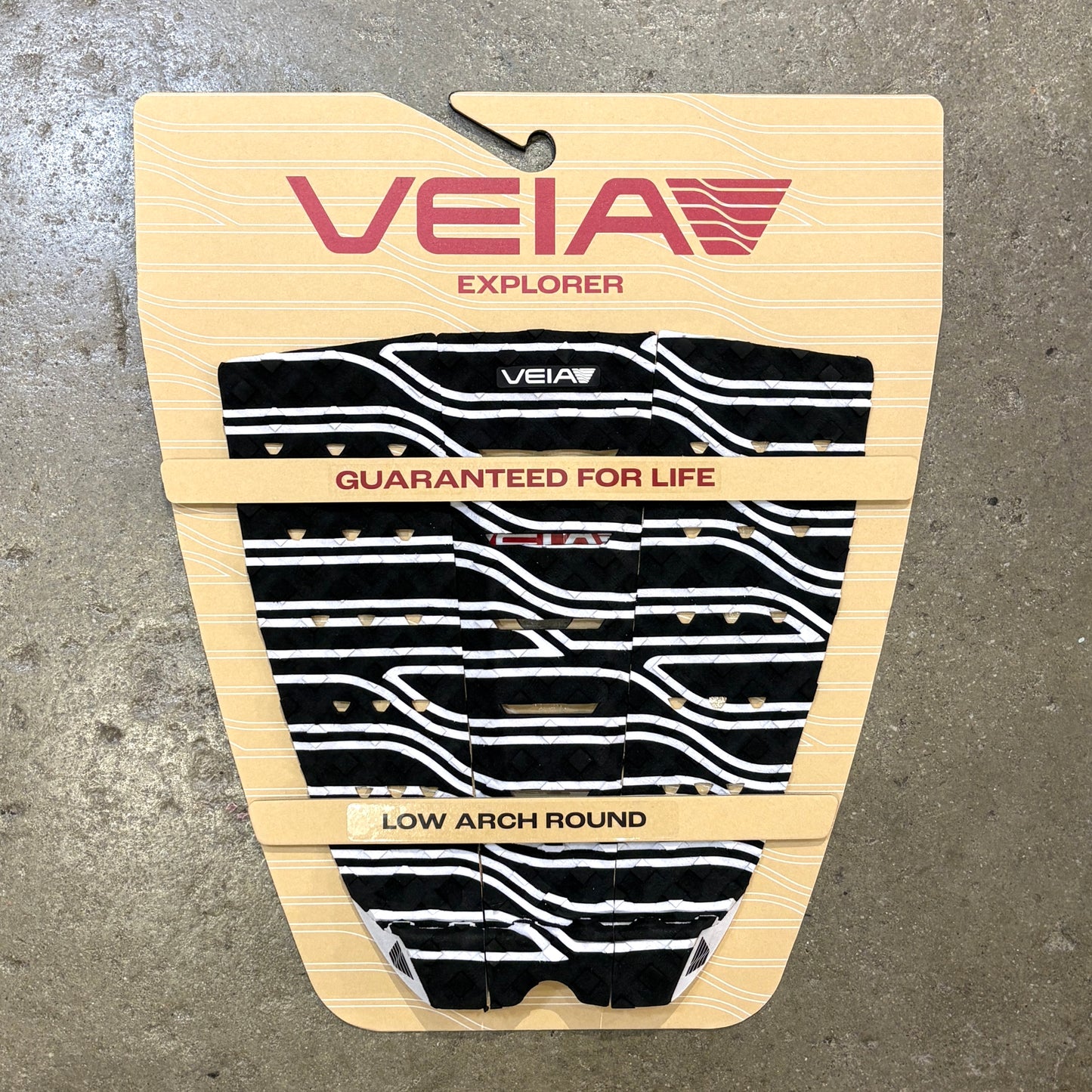 Veia Explorer Waveform 3 Piece Round Tail Pad