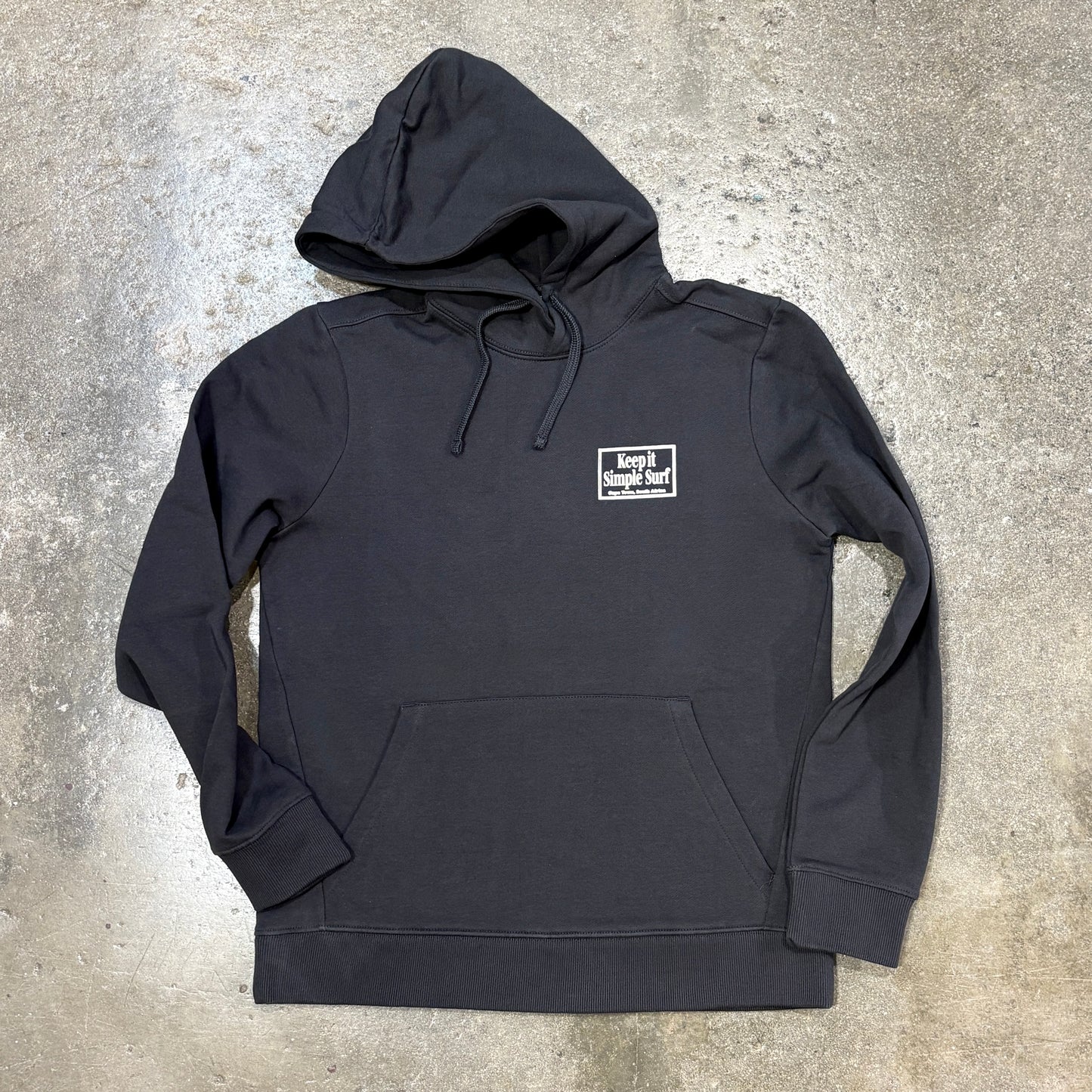 KISS Kids Rectangle Hoodie - Pirate Grey
