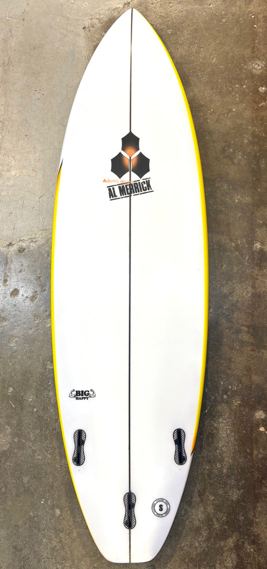 Channel Islands -   Big Happy  6'4   20 1/4   2 3/4   36.9L