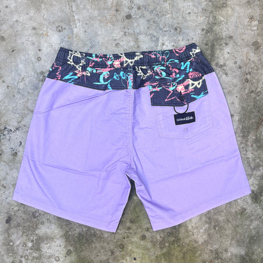 TCSS Plain Jane 17" Scribble Trunk - Lilac