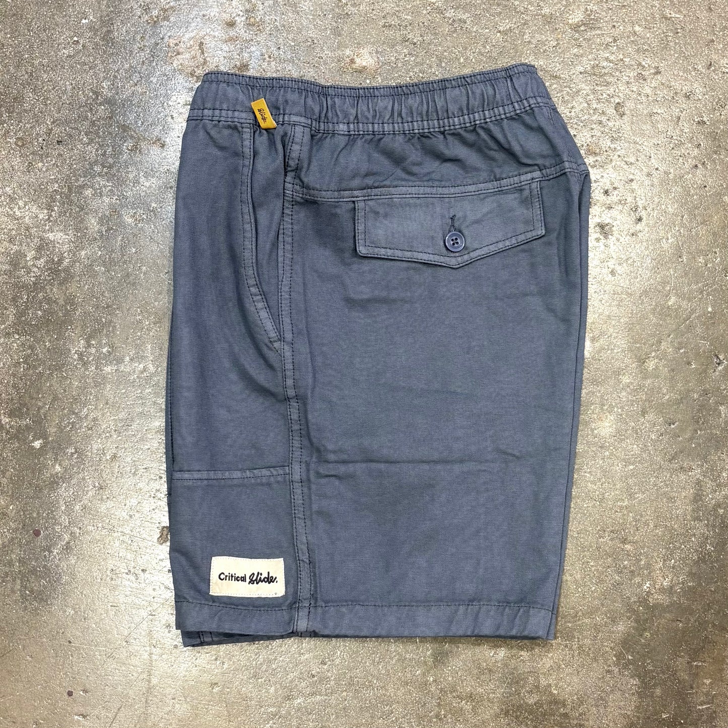 The Critical Slide Society   All Day Canvas Short - Blue