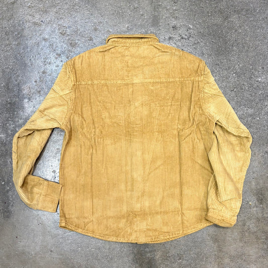 Surface  Long Sleeve Overshirt - Mustard