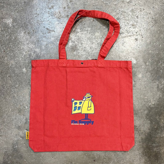 The Critical Slide Society   Supply Tote - Red