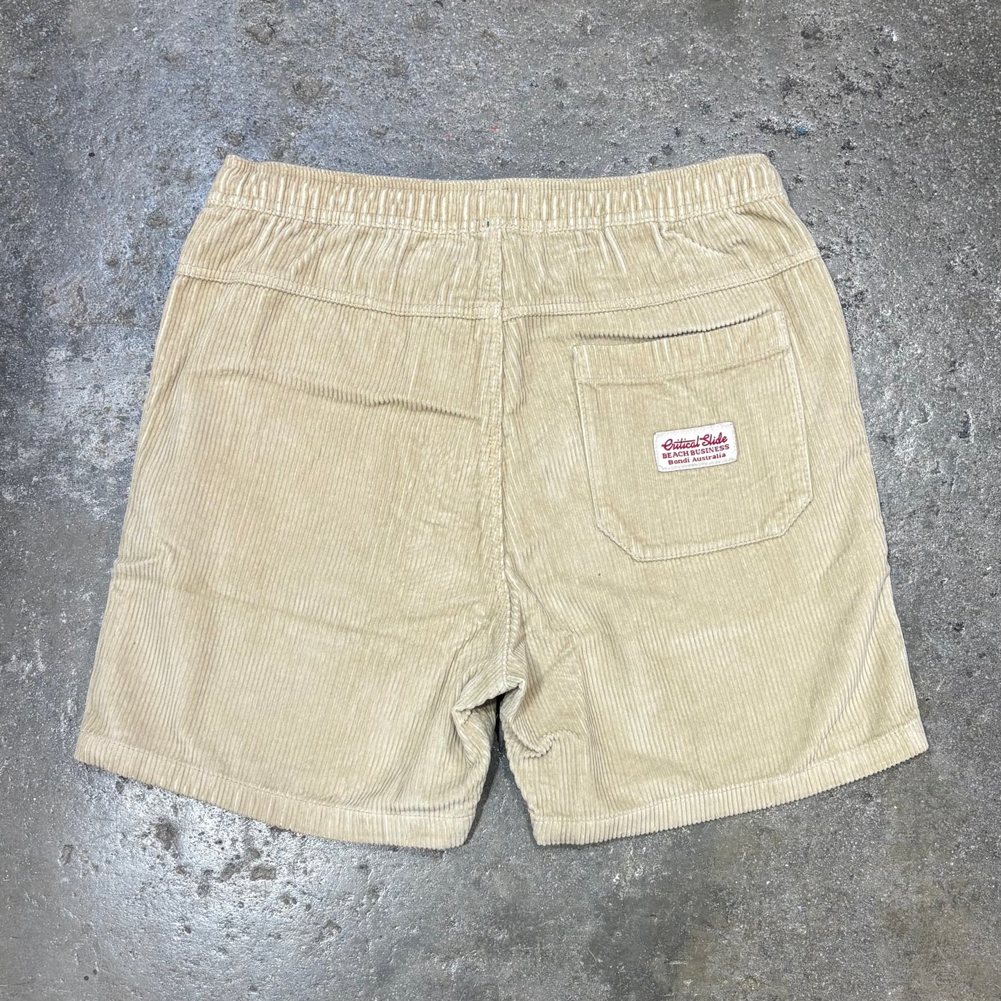The Critical Slide Society   Eight Fold Cord Walkshort - Sand