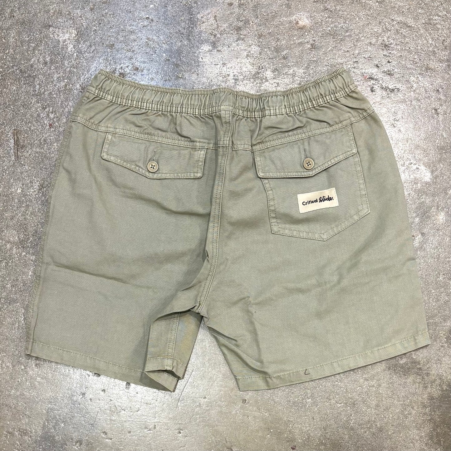 The Critical Slide Society   All Day Canvas Short - Fatigue