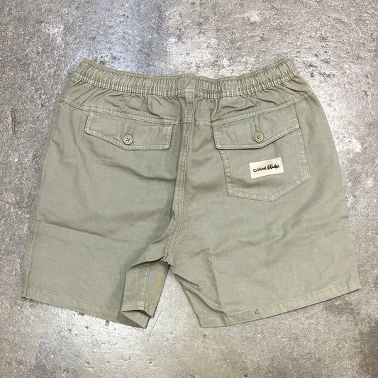The Critical Slide Society   All Day Canvas Short - Fatigue