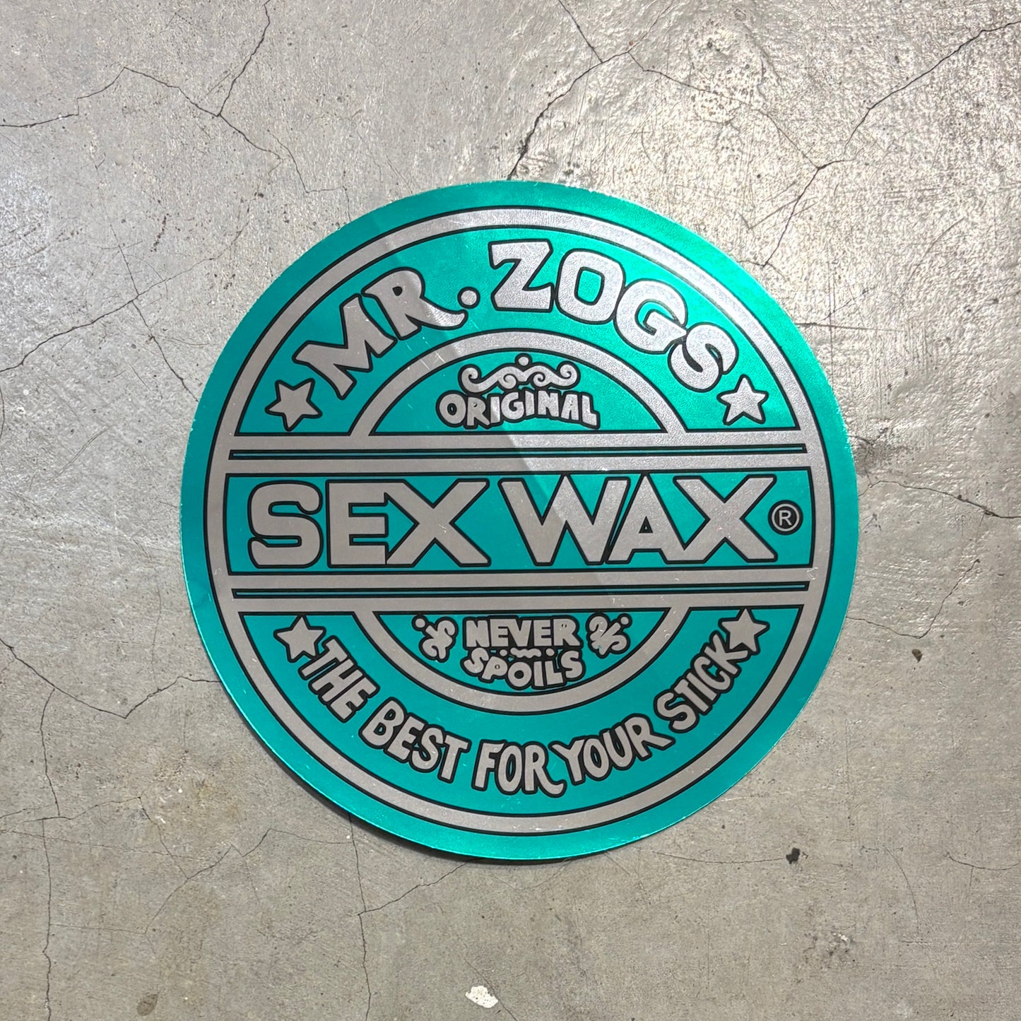 Sex Wax Decal 7"