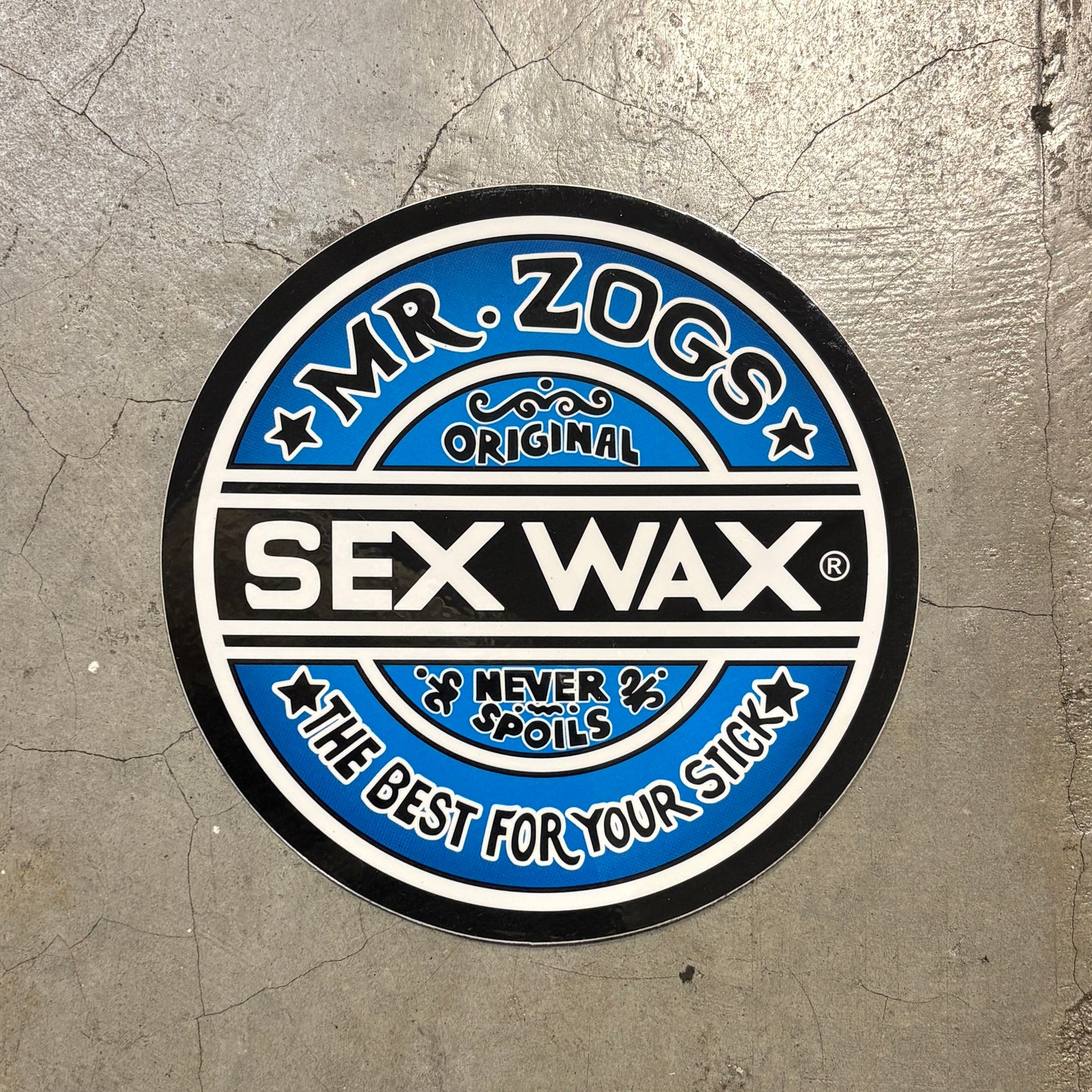 Sex Wax Decal 7"