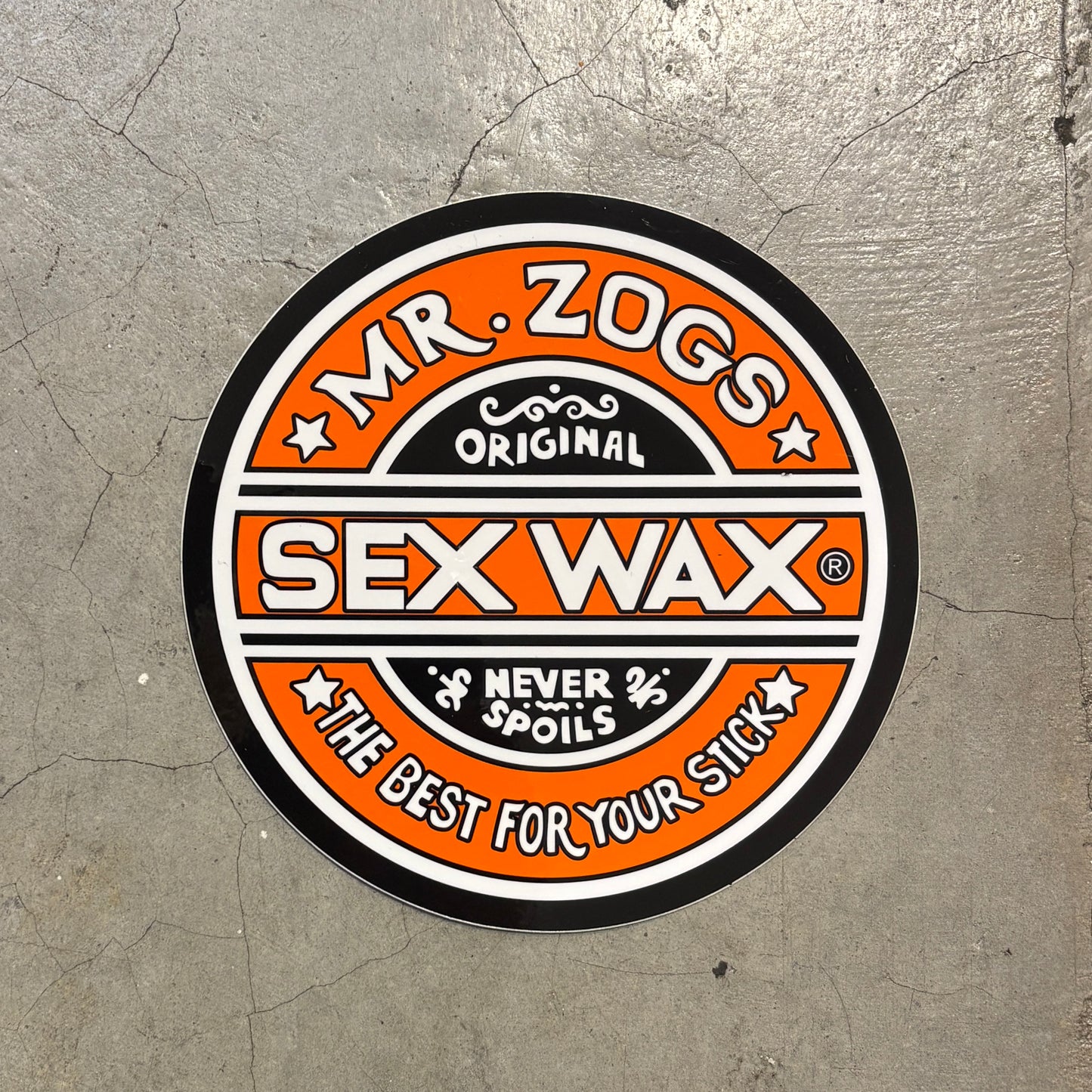 Sex Wax Decal 7"