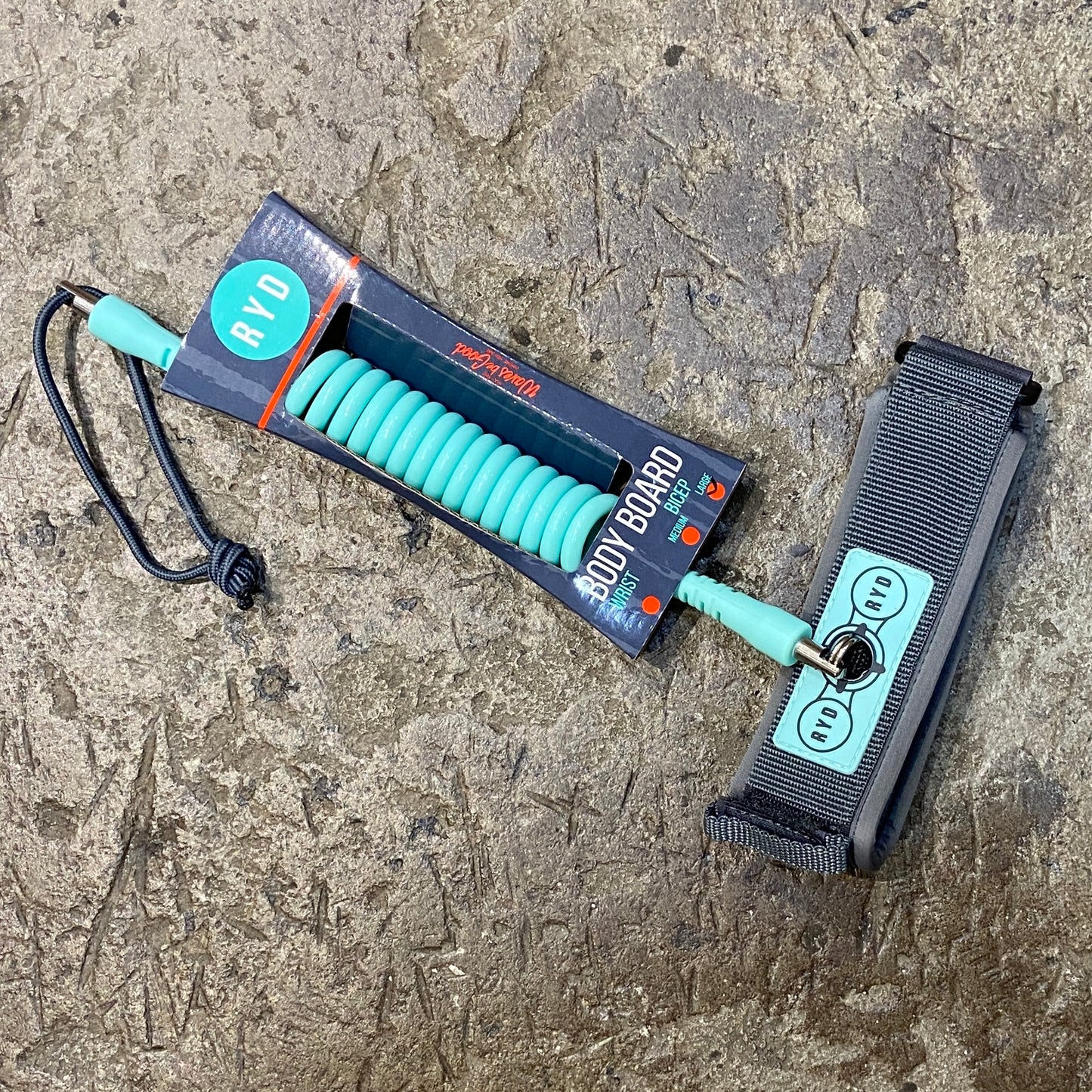 RYD BODYBOARD BICEP - LARGE 7MM LEASH
