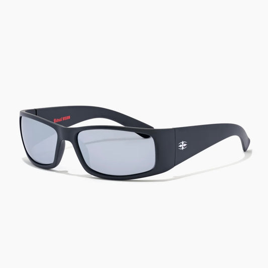 RITUAL VISION  -  DOOMSDAY MACHINE - POLISHED BLACK / SILVER GREY POLARIZED