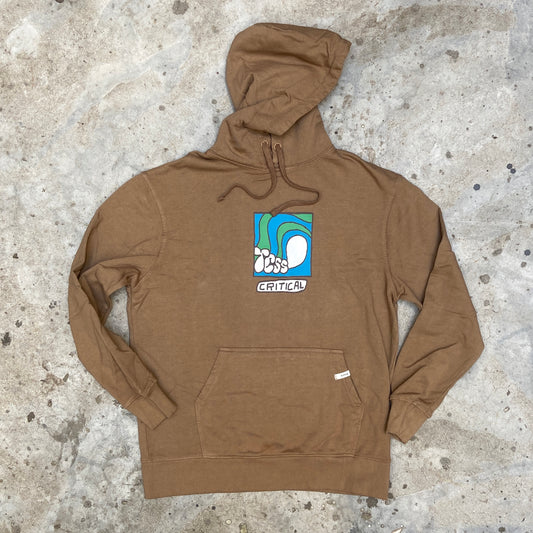 THE CRITICAL SLIDE SOCIETY WASHROOM HOODIE - CINNAMON