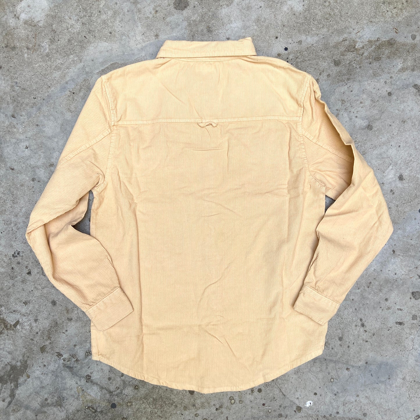 LAZY BOY CORD LS SHIRT - SAND