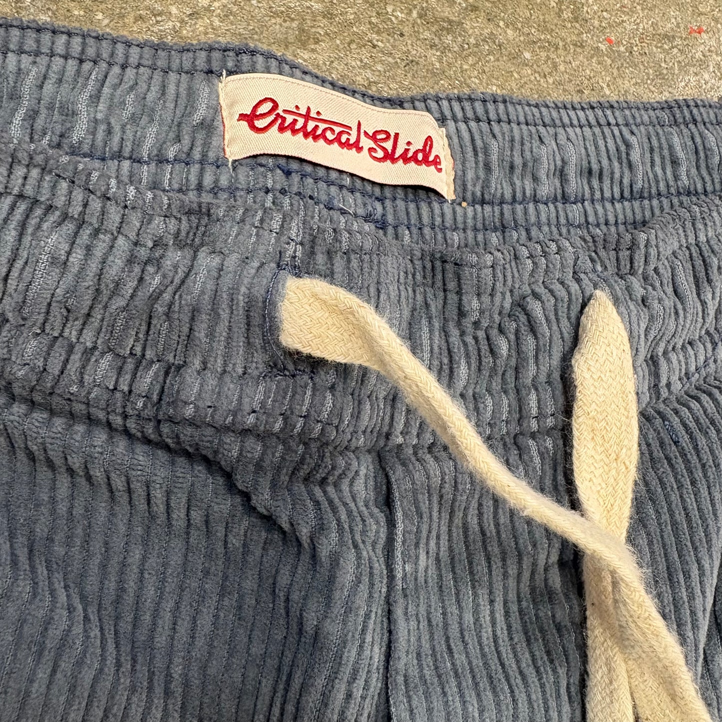 The Critical Slide Society   Eight Fold Cord Walkshort - Blue