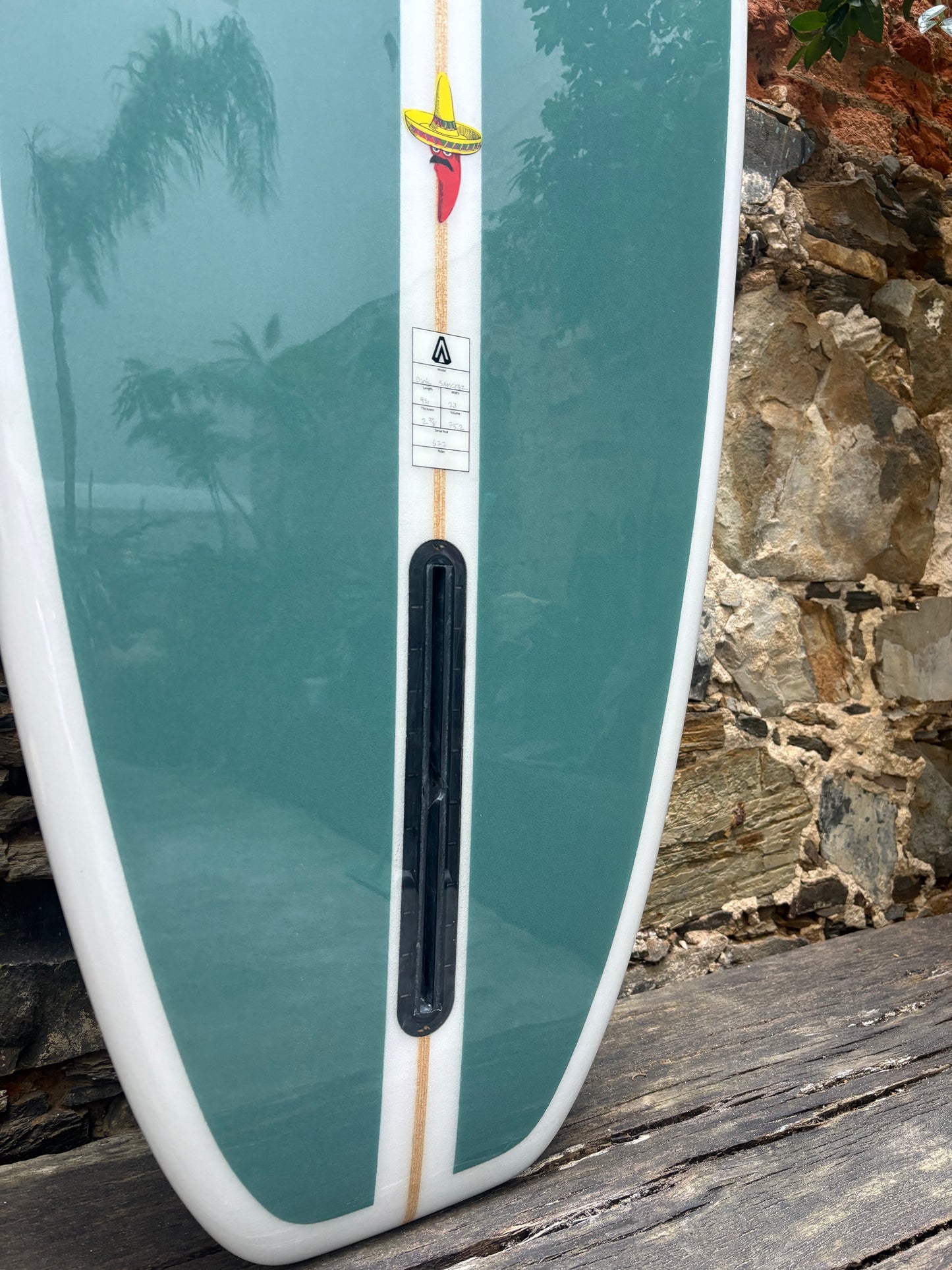 The Dirty Samchez  9'4  x  23  x  2 7/8  72.2L