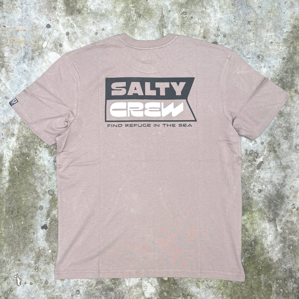 Salty Crew Inverse Flag Crew Tee - Cinder
