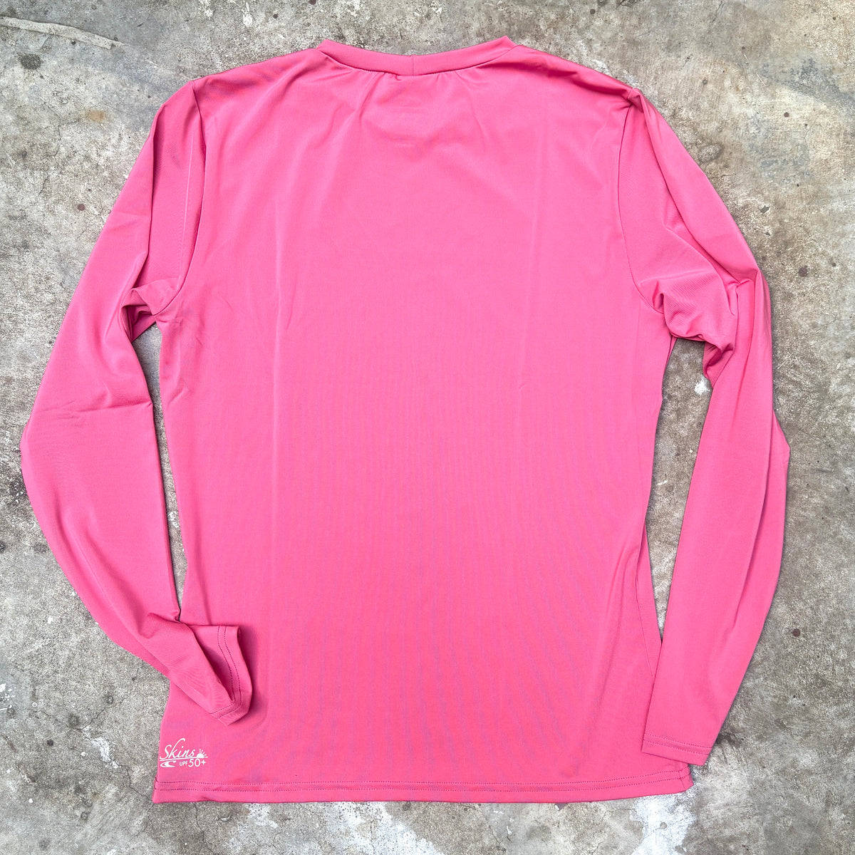 O'Neill Women's Basic Skins UPF 50+ Long Sleeve Sun Shirt - Fox Pink
