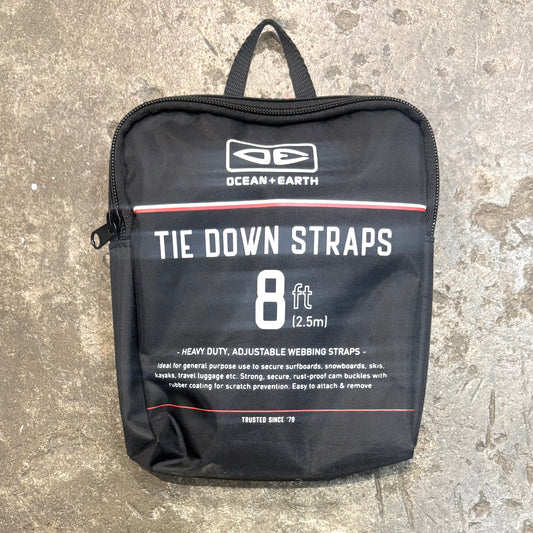 Sup/Longboard Tie Down Straps 4.2M (Extra Wide 38Mm Webbing)