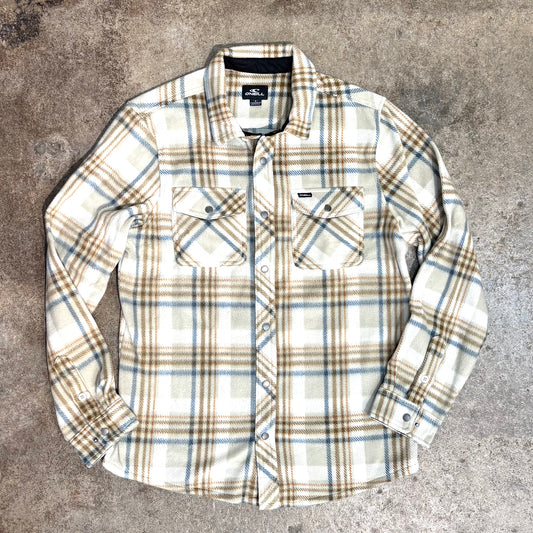 O'NEILL   GLACIER PLAID SUPERFLEECE JACKET
