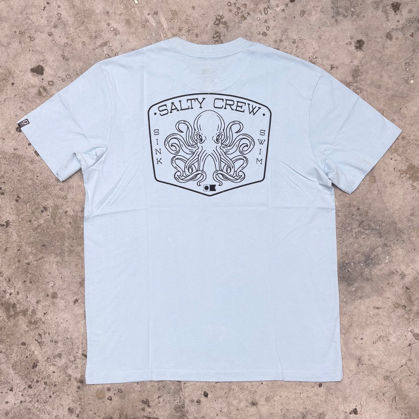 Salty Crew   Tako Club Classic Tee - Clear Sky