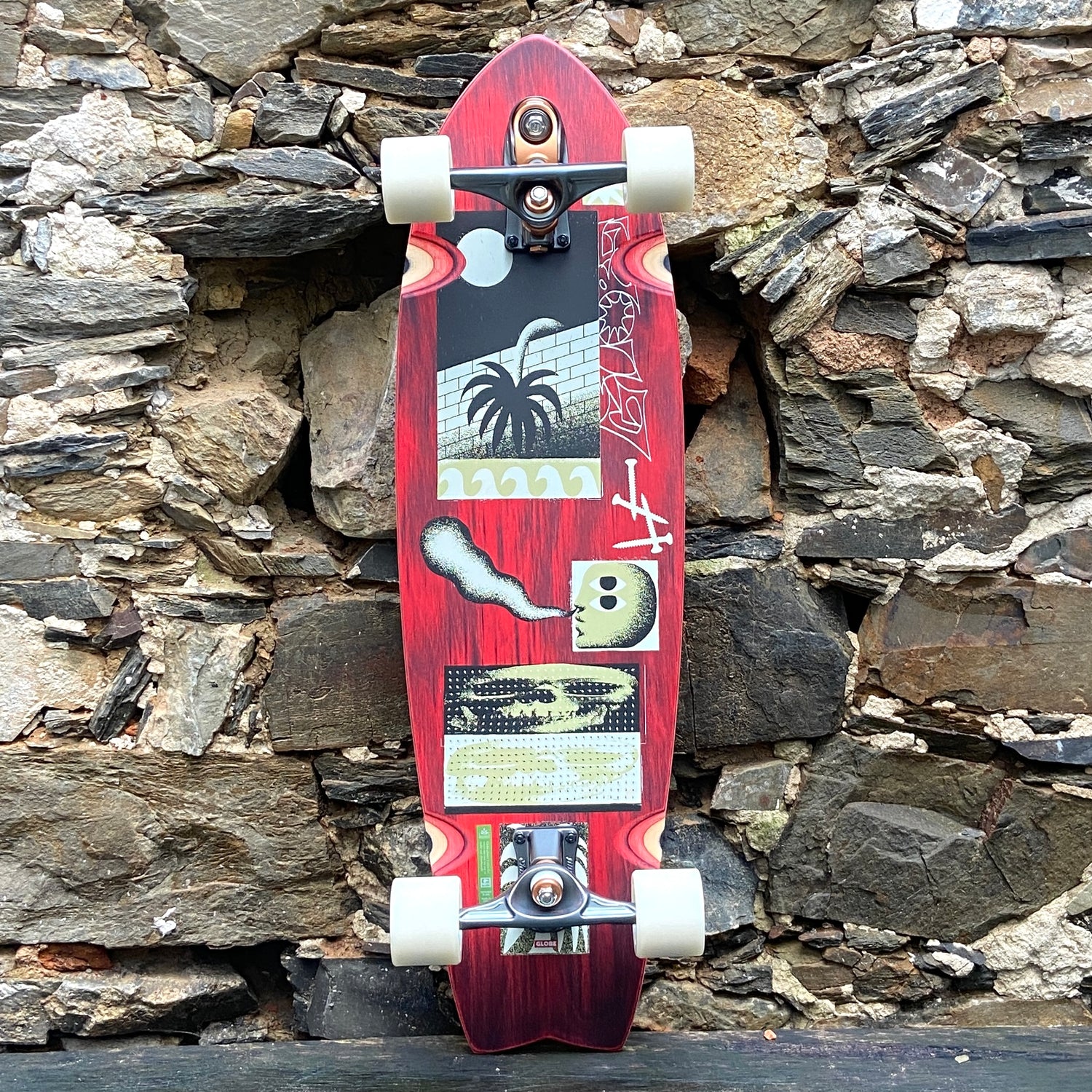 GLOBE CHROMANTIC SURF SKATE - SS LAST IN - 33" SURF SKATE